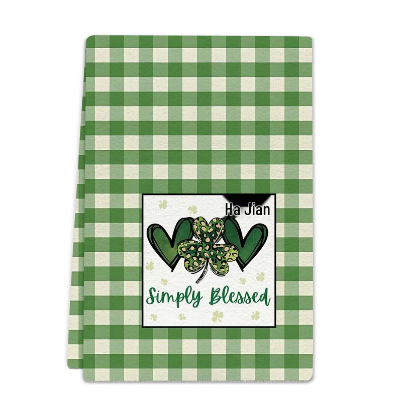 JIT Dropshipping Thanksgiving & Halloween Microfiber Kitchen Towels - Holiday Decorative Dish Towels