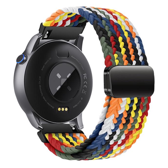 Universal Woven Nylon Magnetic Buckle Watch Band for Huawei/Samsung - 18mm, 20mm, 22mm