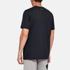 Under Armour Reflective Round Neck Loose T-Shirt Men Tops Black 1351617-001