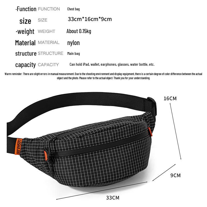 2025 Japanese-Style Cute Casual Crossbody & Waist Bag - Fresh, Sporty & Sweet Shoulder Bag