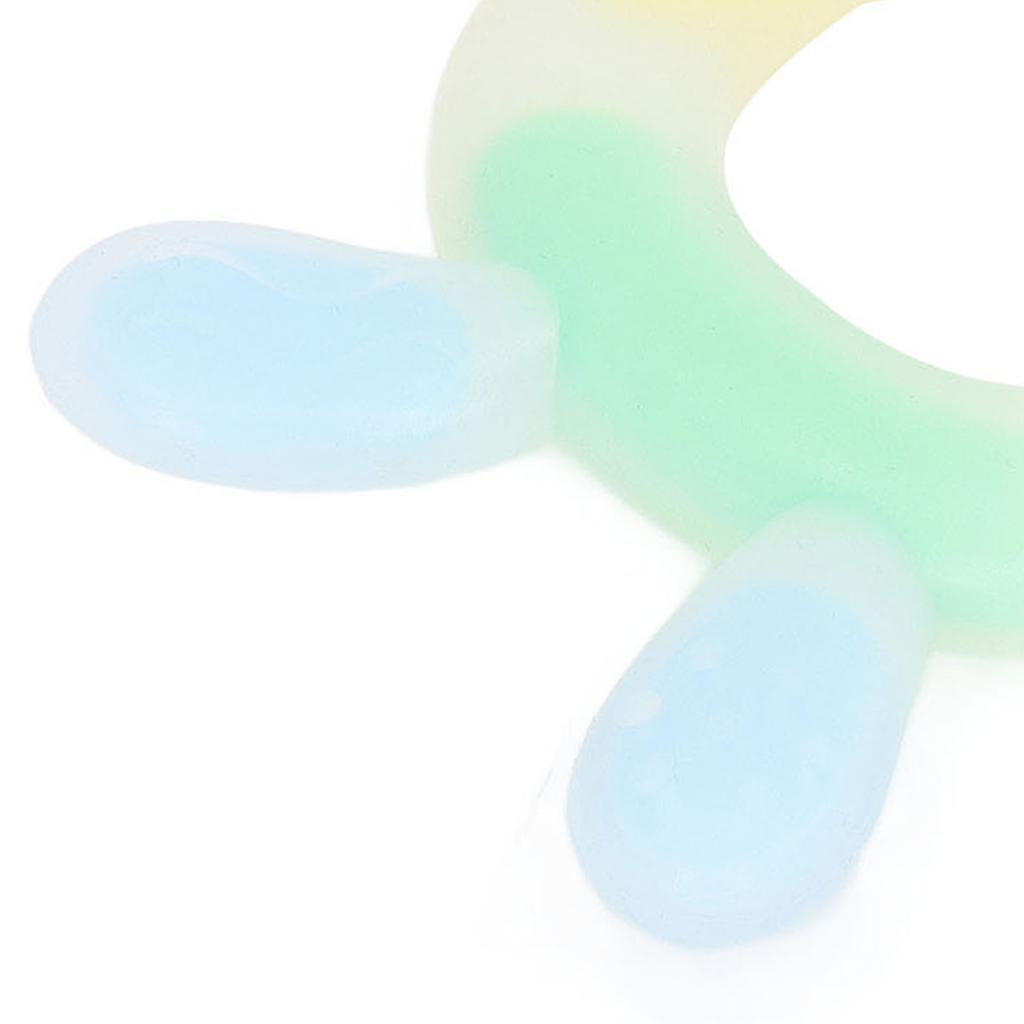 Baby Teether Toy Dishwasher Refrigerator Safe Silicone Cartoon Infant Teething Chewing Toy for 0 to 6 Months