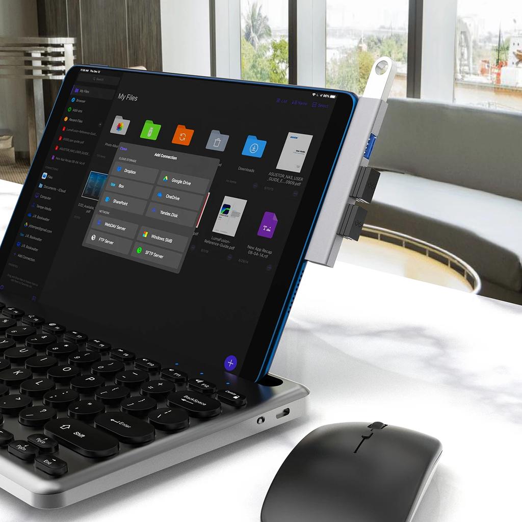 USB C HUB 3.0 Type C 3.1 4 Port Multi USB Splitter OTG Adapter For Xiaomi Lenovo Macbook Pro 13 15 Air Pro Computer Accessories