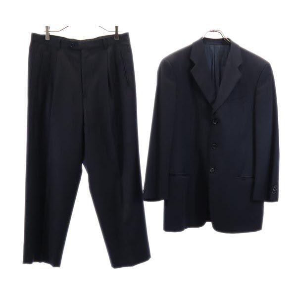 ARMANI COLLEZIONI suit Setup dark blue tailored jacket Men's Used