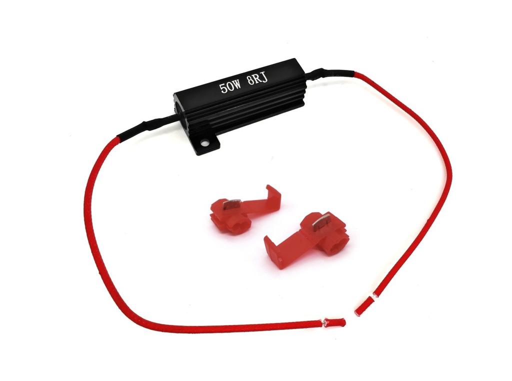 2 Stück Widerstand - CAN Fehlerdecoder 50W 8 Ohm 12V Off-Road