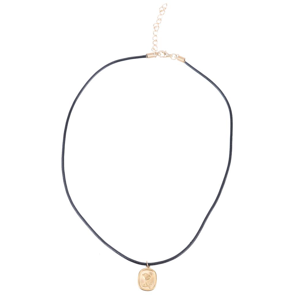 Elegant Irregular Pendant Necklace Adjustable Length Choker Stainless Steel Clavicle Chain Jewelry for Women and Girls