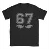 Men's Funny 67 Meme T Shirt  Cotton Clothing Novelty Short Sleeve Round Collar Tees Plus Size T-Shirt