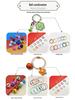 22mm Candy Color Bells for DIY Jewelry & Keyring Gifts - Metal Baked Paint Christmas Accessories