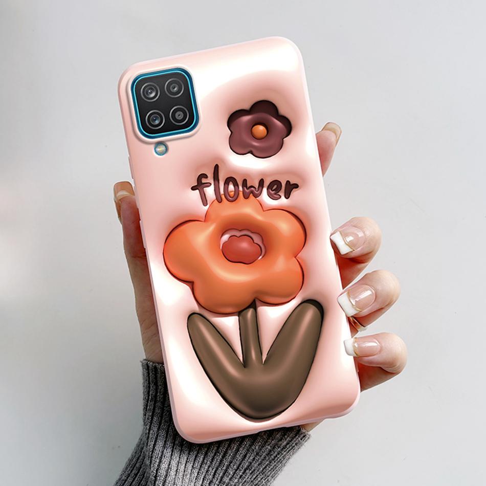 For Samsung A12 Case Galaxy A12 Cover Astronaut Soft Silicone Phone Cases Fundas For Samsung GalaxyA12 A12 A 12 A125F Case Coque