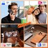 Refurbished - BLACKVIEW WAVE 7C Smartphone 6.56" 16Go(4+12) + 64Go/jusqu'à 2To 5000mAh Android 16 32MP Téléphone portable 4G Double Sim GPS Orange