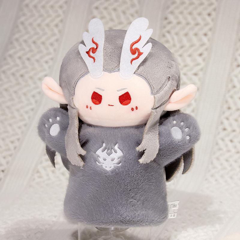 Toy Movie Nezha 2 Nezha Hand Doll Ao Bing Deer Boy Hand Doll Cotton Doll Plush Peripheral