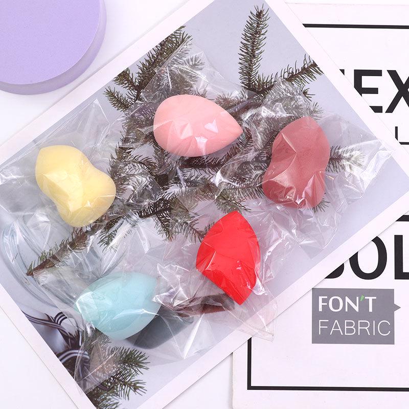 

Индивидуально упакованный мягкий спонж для макияжа со скошенным краем для сухого и влажного использования