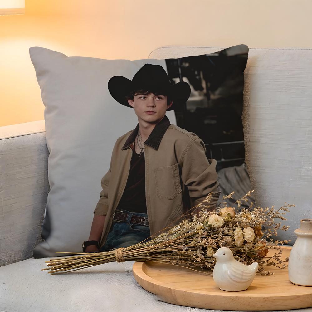 Cushion Cover  Linen  SkinFriendly Soft Decorative Case For Sofa Home Decor Hot Singer WWaylon Wyatt Pillow Cover