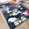 Non-slip Area Rug for Living Room with Snoopy Cartoon Design, Soft Rug for Bedroom, Children's Playroom, Sofa, Home Decor, Doorm
