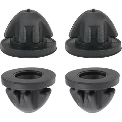 11127614138 4Pc Engine Cover Trim Rubber Mount Grommet Bush Bump Stop Compatible with B-M-W 1Series-8 Series ,X1-X7,MINI,2001-2019