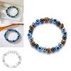 Eye Of The Devil Stretch Bracelet With Electroplated Finish For Women Accessories