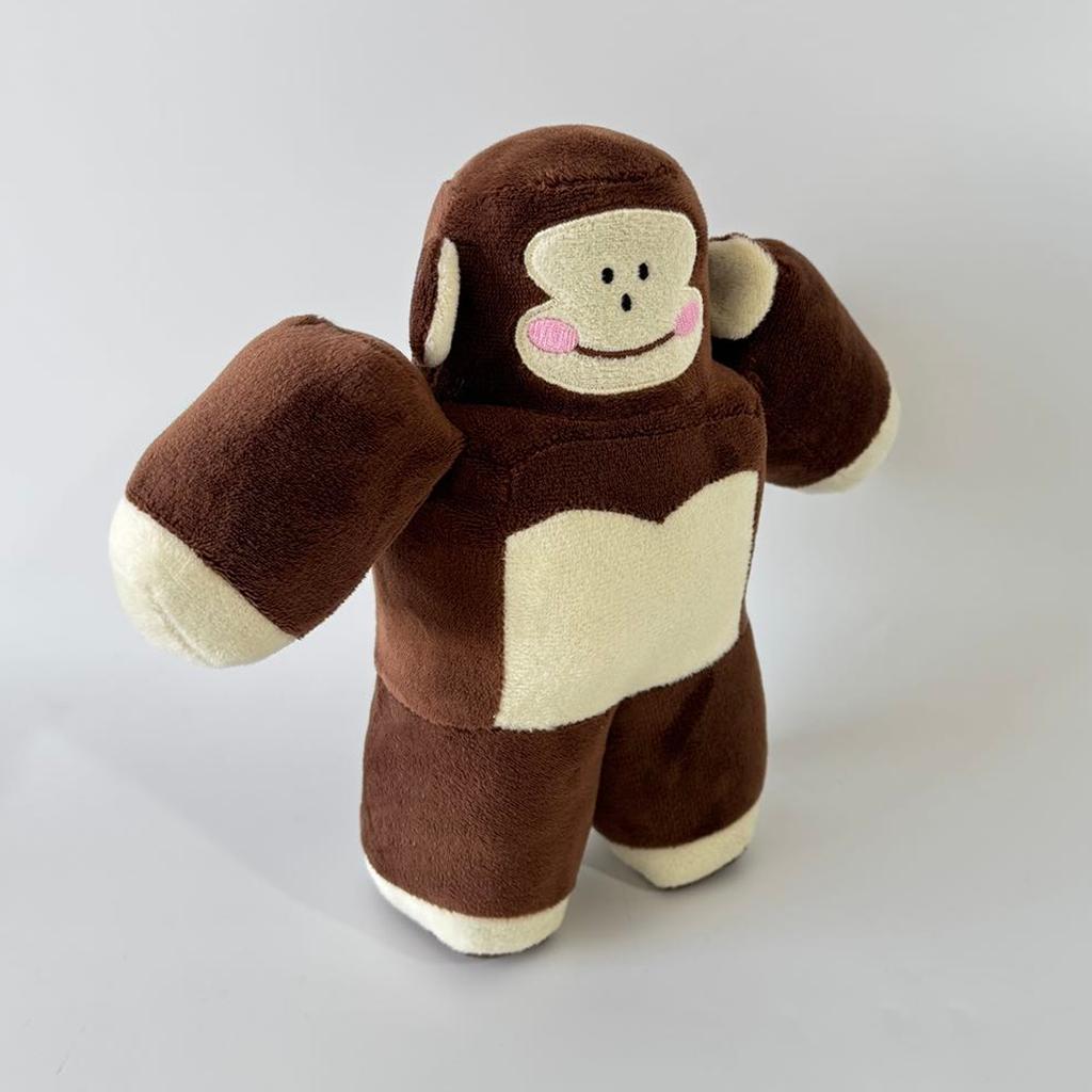 TreasuringU New The Forge Tomo Plush Toys Cartoon Monkey Stuffed Dolls Black Cat Soft Plushie Toy Game Birthday Gifts