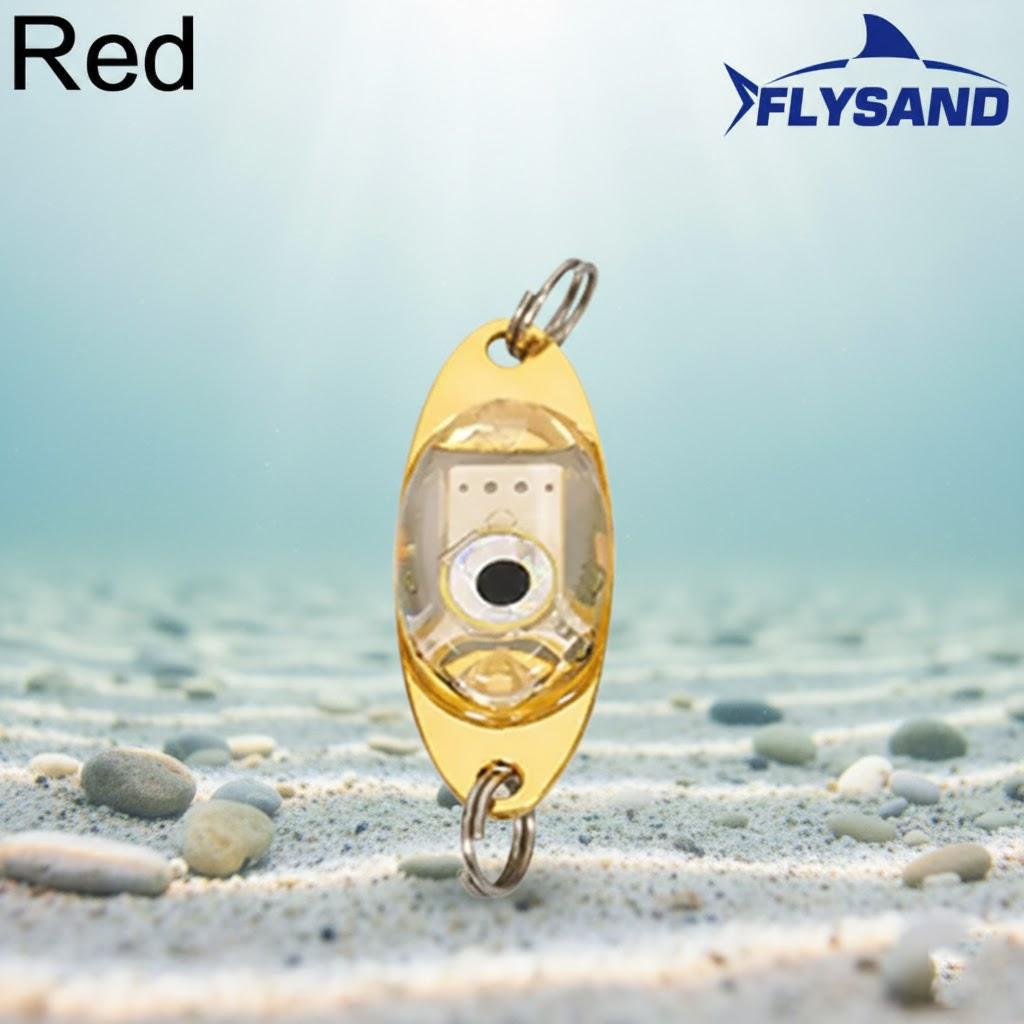

LED Fishing Flash Lamp Deep Drop Underwater Eye Shape Fish Lure Light Fishing Accessories for Night Fishing