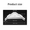 Pack of 12 Plastic 90 Degree Corner Bracket Rack for Secure Cabinet Countertops And Shelf Installation Furniture Support