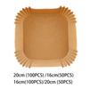Air Fryer Papers Accessories for Baking Roasted Sweet Potato Pizza 100
