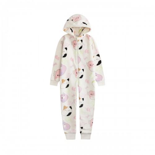 Squishmallows Girls Character All-Over Print Jumpsuit