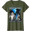 Funny Shirts Human By Chance Alpha By Choice Wolf Meme Tees T Shirts for Men