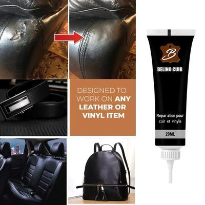 20ml Leather Repair Gel Refurbish Cleaner Repair Cream Seat Instrument Panels Coat Repair Cream