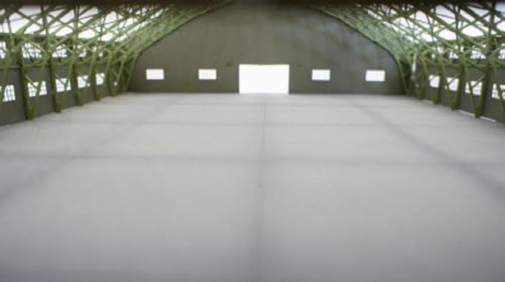 Kobaani Model Studio 1/144 Scale Frontline Series WWII Japanese Wooden Hangar Assembly Kit FS-001