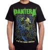 2026 New Band Summer Fashion Trendy Tee Pantera Flames Band Logo Casual T-shirt for Men and Women Top Short Sleeve Casual Clothing