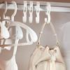 S-förmiger Mehrfachhaken-Kleiderbügel - Bohrloser Schrank-Organizer für Handtücher, Bademäntel & Küchenutensilien, Platzsparendes Regal