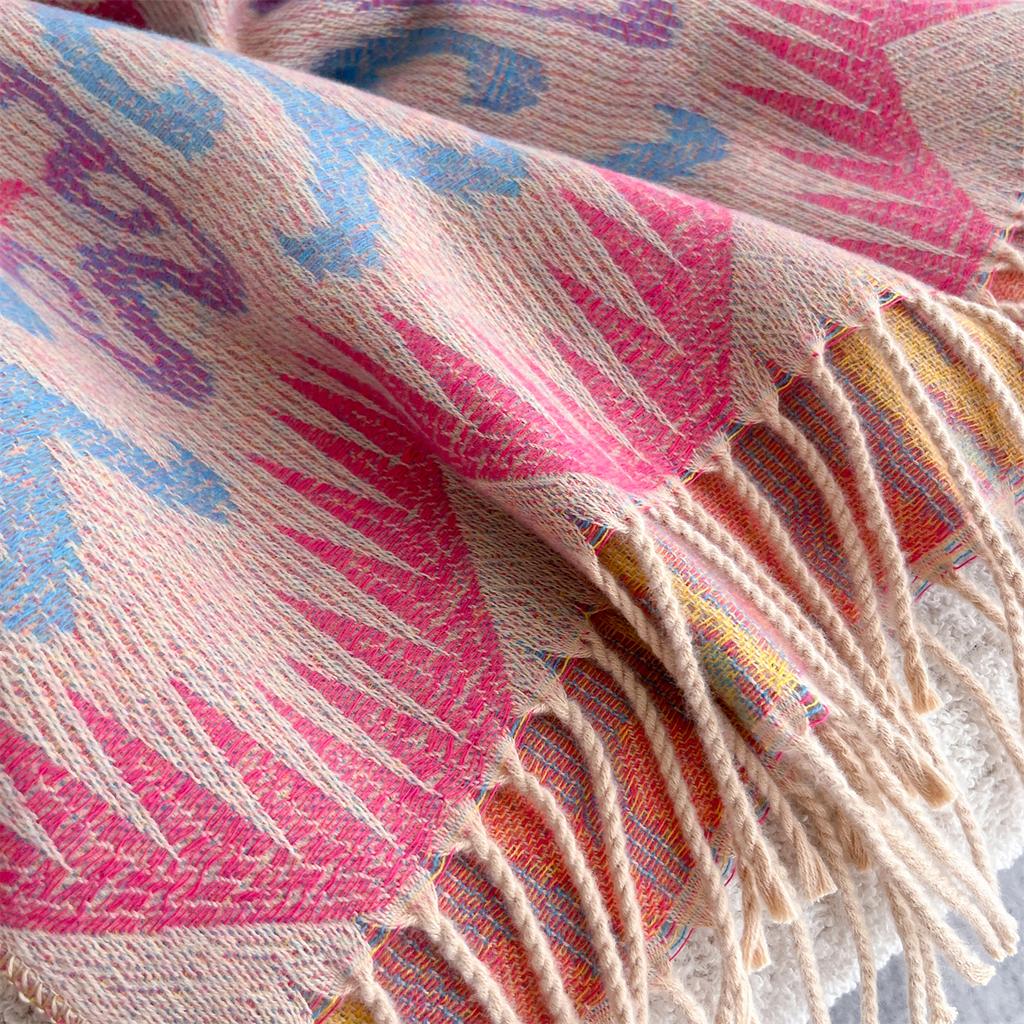 Autumn and Winter Travel Warm Cashmere Shawl Scarf Fashion Women Luxury Print Pashmina Blanket Wraps Female Poncho Bufanda