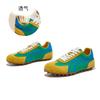 Lederfarbabstimmung Deutsche Trainingsschuhe Damen Frühling und Sommer Neue Lässige Vielseitige Sportschuhe Flache Sohle Forrest Gump Schuhe Trendig