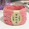 100M/Roll Washable Japanese Plant Raffia Straw Thread Hand-Woven Bag Summer Knitted Hat Hook Crochet Line DIY Eco Friendly