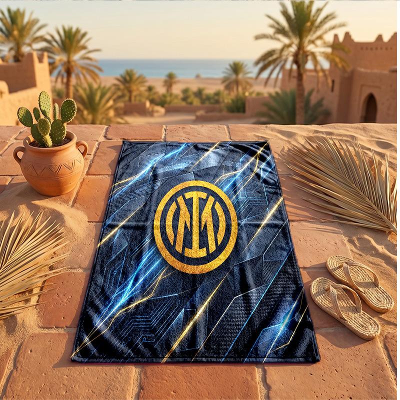 Borussia Dortmund Print Microfiber Beach Towel Quick Dry Absorbent Large Towel For Beach Swimming Travel