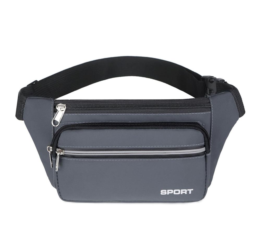 New Niche Men's Messenger Bag Fashion Spring and Summer Multi Functional Chest Bag Fitness Outdoor Sports Mobile Phone Purse Woman