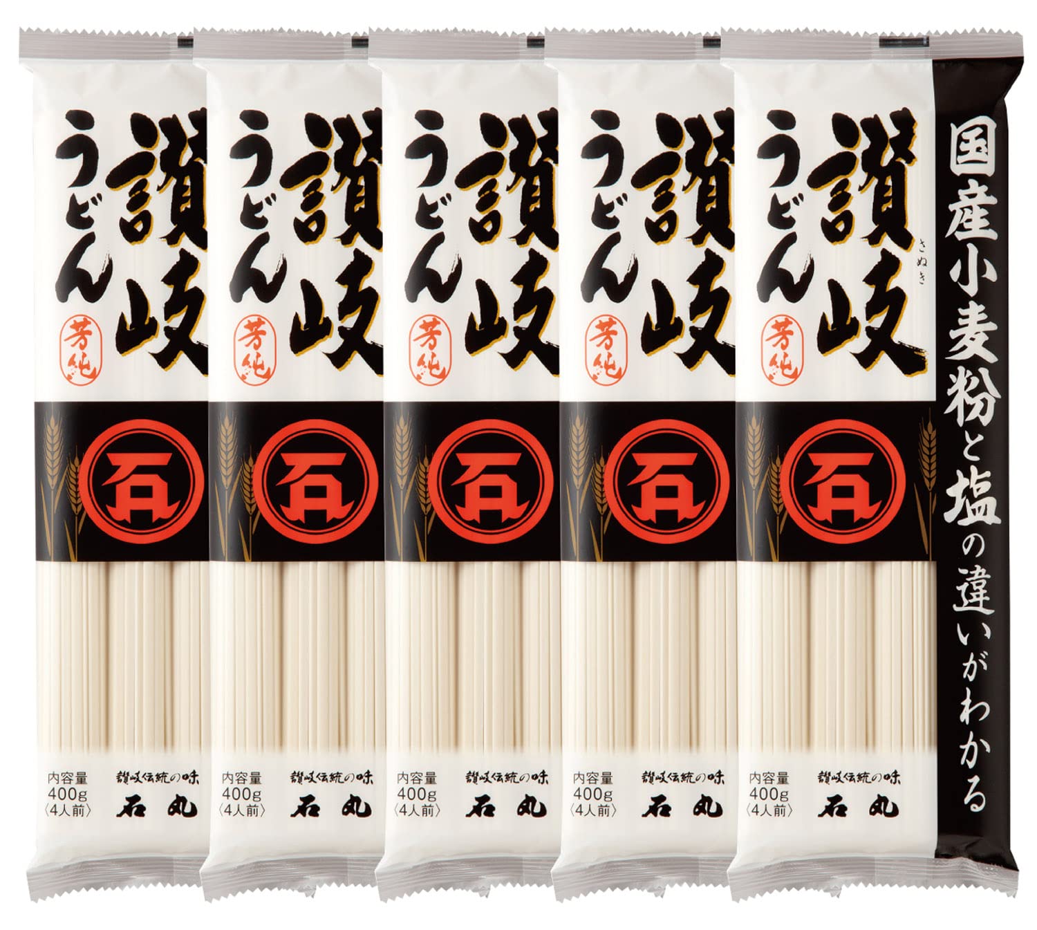

Ishimaru Seimen Domestic Yoshijun Sanuki Udon, 400g x 5 bags