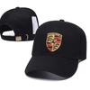 Embroiderie Emblems Baseball Cap For Porsche Logo Men Women Hat Sun Outdoor Summer Sports Hats Adjustable Auto Accessories