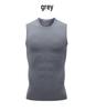 Men's Quick-Dry Ice Silk Sleeveless Sports Tank - Breathable Body Shaper for Gym, Basketball, and Running