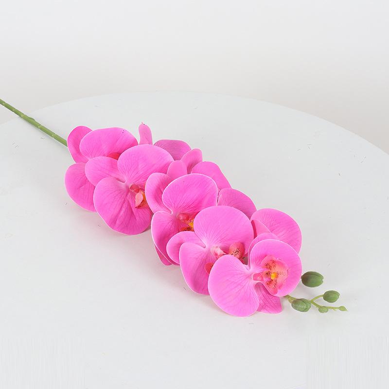 Artificial Orchid Flower White Butterfly Orchids Fake Flower for Home Party DIY Wedding Decoration Flores