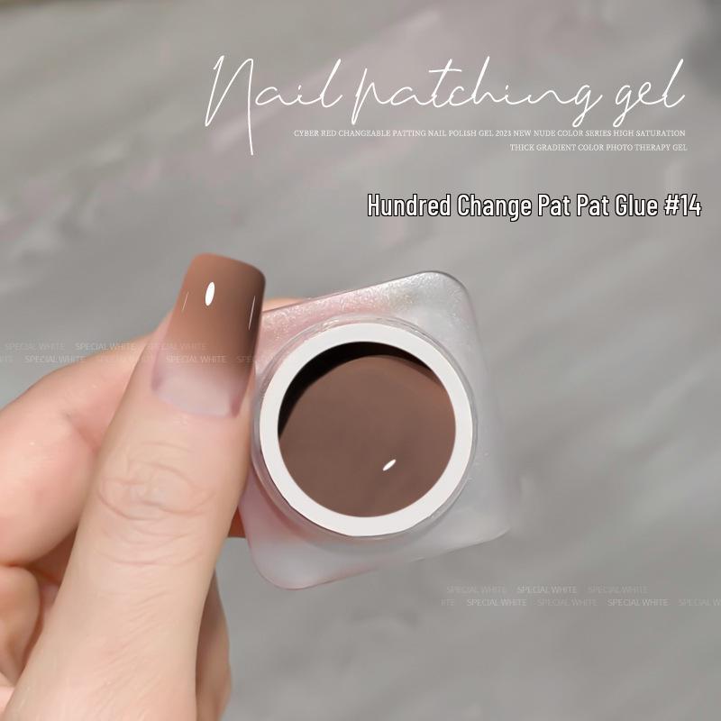 

Летний градиентный красный книжный нейл-арт гель румяна: Сменный полутвердый лак, не требующий смывания