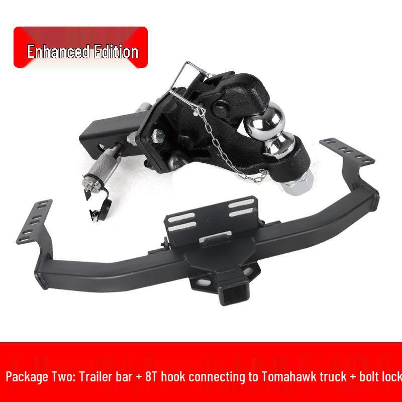 Compatible Tow Hook Frame for Toyota Prado FJ: Rear Towing Modification