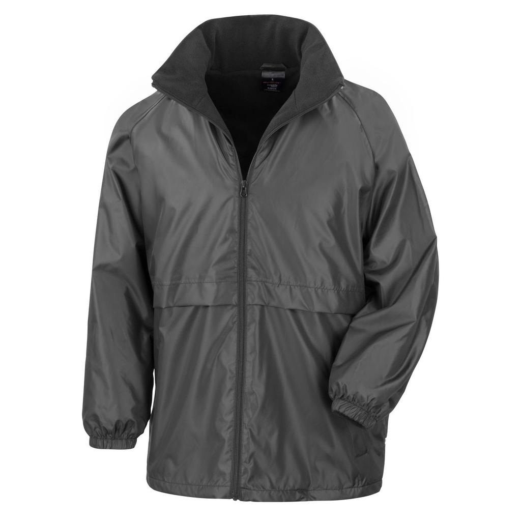 Result Mens Core Adult DWL Jacket (With Fold Away Hood)
