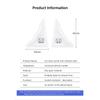 CJIFL1 2/4Pcs Silicone Car Door Corner Cover Anti-scratch Stickers For Honda Civic Fit Jazz Accord Pilot CRV Odyssey Passport City Shut