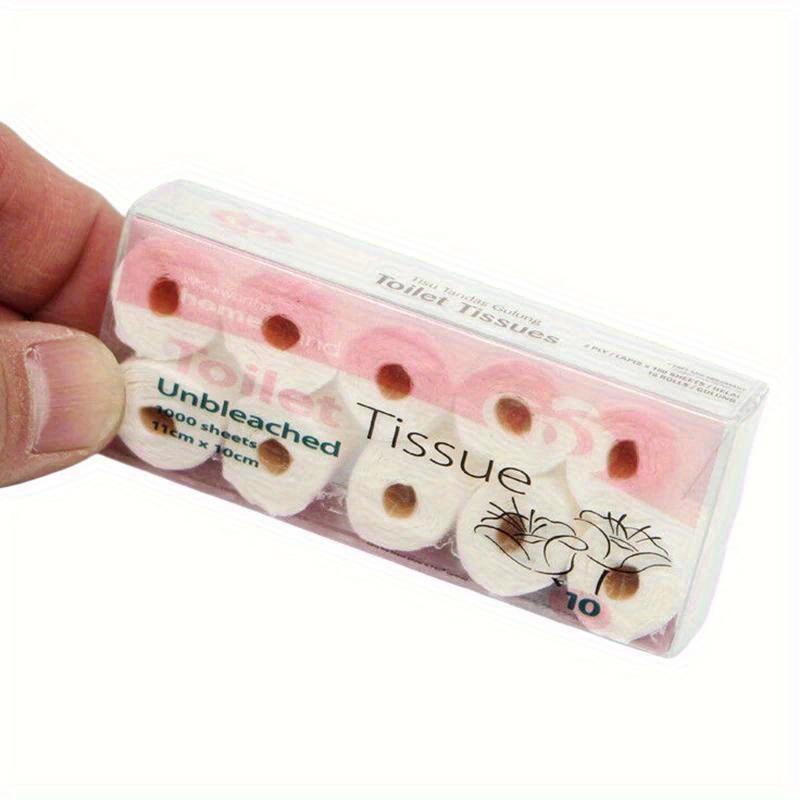 

1/12 Scale Mini Dollhouse Toilet Paper Roll Model Dollhouse Toilet Paper Decor Dollhouse Bathroom Decor Accessories