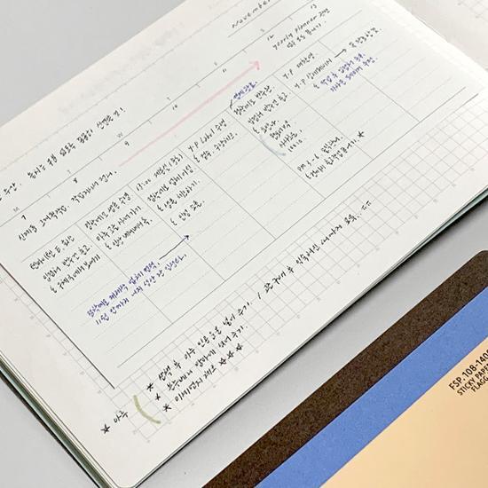 Flag Sticky Paper - M Weekly (2 type), a popular phrase in Korea