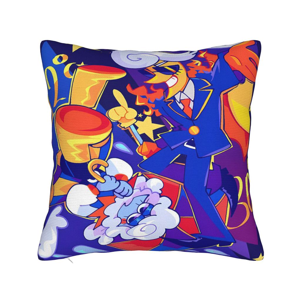 Deltarune 3 Tenna It Is Tv Time Pillow Cover Comfy Cushion Cover Kawaii Pillow Case For Living Room Chair