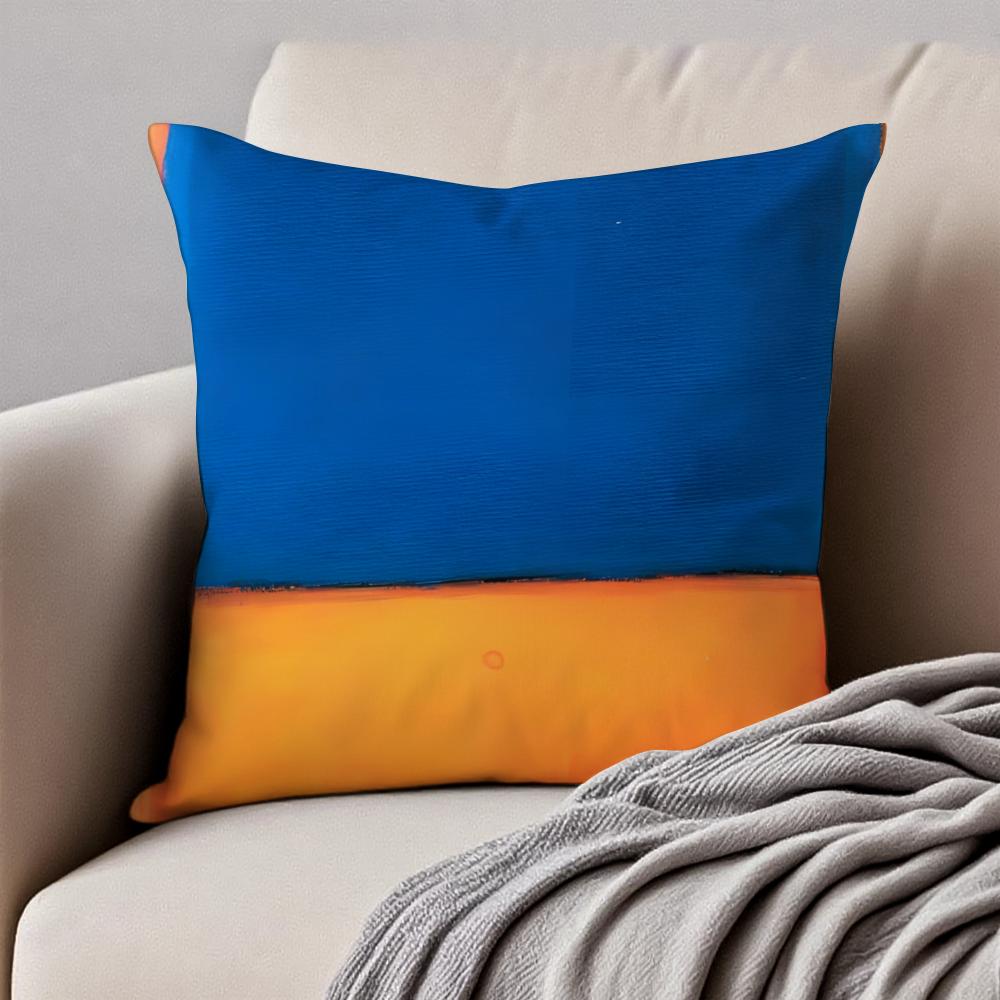 The C-Colors Within Pillow Art Anime Cushion Cover Pillowcase Anti-Dustmite Invisible Zipper Short Plush Sofa Cushion
