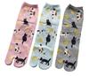 Mode Select Tabi Mesh Katze Japanische Größen 3er Set P11 Damen Japanische Socken, Strick, Druck, Muster, 22-25cm, (Verfügbare Farben)
