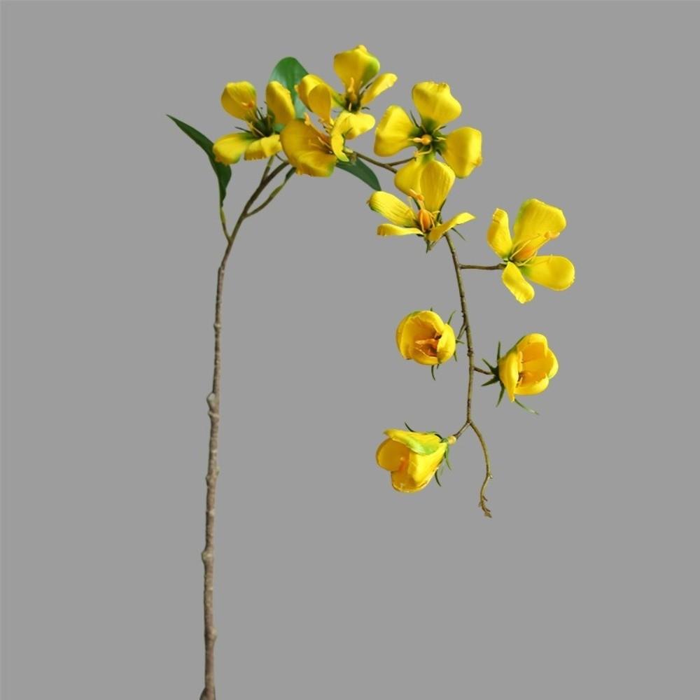 New 85cm Simulation Jasmine Flower Long Branch Floral Arrangement Artificial Oak Flower DIY Floral Bouquet Wedding Decoration