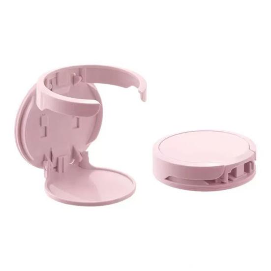 Foldable Cup Holder Portable Wall-Mounted Coffee Cup Holder Space-Saving Plastic Drink Holder for Water Cups Up to 83mm Multipurpose Storage Rack