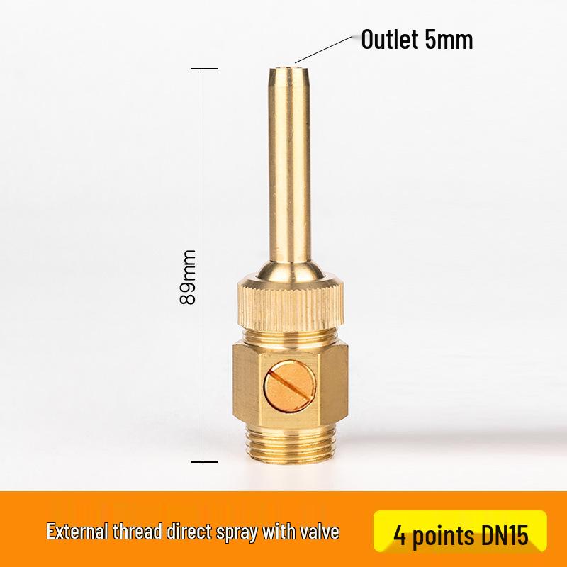 Universal Pure Copper Fountain Nozzle for Pond & Courtyard